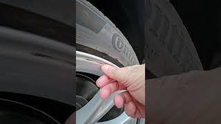 2023 Tesla Model Y Gemini Wheel Cover Damage on Alloys [upl. by Nerine375]