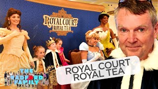 Disney Cruise Day 5  Royal Court Royal Tea  The Radford Family [upl. by Kaazi158]