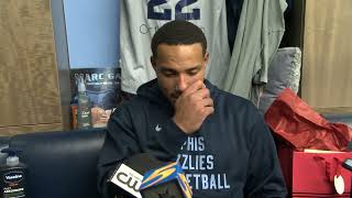 Desmond Bane postgame media availabilityGrizzlies vs Hornets preseason [upl. by Sacks]