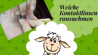 6 Methoden weiche Kontaktlinsen rausnehmen [upl. by Ardnaid]