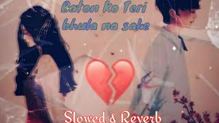 Baton Ko Teri bhula na sake  Slowed amp Reverb  Mr Samadul Official [upl. by Nnail]