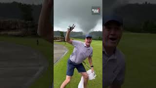 Golfers capture massive tornado touching down at Missouri golf course 🌪 [upl. by Weaks404]