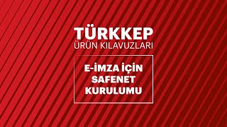 TÜRKKEP eİmza için SafeNet Program Kurulumu Nasıl Yapılır [upl. by Thordis78]