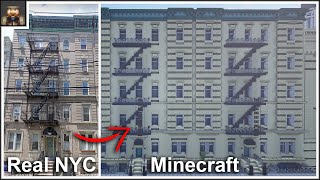 I recreated this Beautiful New York Appartment 11 in Minecraft [upl. by Ileane]