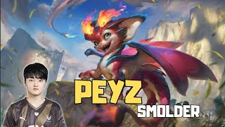 GeinG Peyz Smolder  BOT  x Ezreal  BOT   KR Grandmaster Patch 1416 leagueoflegends [upl. by Llewoh]