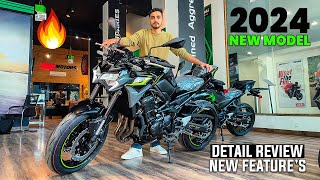 2024 Kawasaki Z900 BS7 New Model Detail Review 💥 सबसे सस्ती Inline 4 Cylinder Superbike [upl. by Dixon]