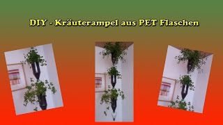 DIY Kräuterampel aus alten PET Flaschen [upl. by Aynat]