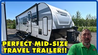 Mid Sized Travel Trailer Dual Entry 2025 Winnebgo Access 28FK [upl. by Navetse]