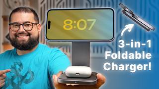 Almost Perfect MagSafe Charger Satechi 3in1 Qi2 Review [upl. by Yojenitsirk]