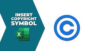 How to insert copyright symbol in excel footer [upl. by Taddeusz]