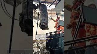 Shopping mall floor collapses swallowing customer in China shorts [upl. by Jordan474]