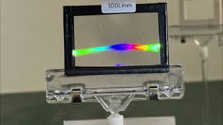 Holographic Diffraction Grating Experiment [upl. by Nnylyaj]