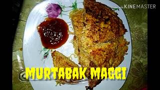 Resepi Murtabak maggi paling simple jom masak [upl. by Richardson]