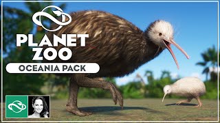 ▶ Planet Zoo Oceania Pack All Animals amp All Pieces Overview  New DLC Features amp Gameplay [upl. by Lacy]