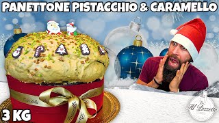 3 KG di PANETTONE al PISTACCHIO e CARAMELLO Challenge  MAN VS FOOD [upl. by Evelina211]