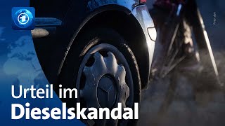 Dieselskandal EuGH stärkt Rechte von Autobesitzerinnen [upl. by Ititrefen979]