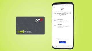 Mobile myki Adding a new myki [upl. by Baggott]