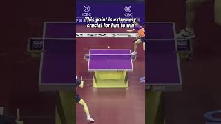 This is the MOST INTENSE Table Tennis Rally of Fang Bos Life [upl. by Feriga]