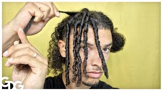 How To Start Dreadlocks With Long Hair [upl. by Nevah]