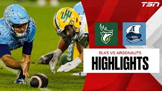 CFL Week 18 Argos vs Elks Full Highlights [upl. by Ion]