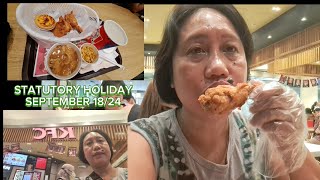 Part 2 MY STATUTORY HOLIDAY ALONE LUNCH TIME liliannervarchannel ofwlife hongkong [upl. by Niarda]