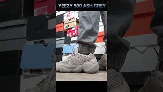 Yeezy 500 Ash Grey On Feet [upl. by Devinna]