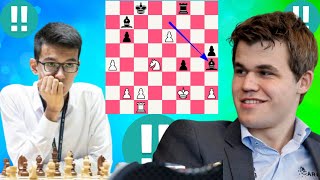 Magnus Carlsen vs Nodirbek Abdusattorov 36 [upl. by Irej]