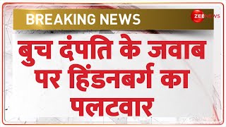 Breaking News बुच दंपति के जवाब पर हिंडनबर्ग का पलटवार  SEBI  Hindenburg Report  Hindi news [upl. by Bresee]