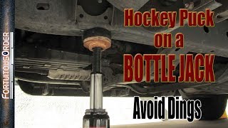 Hockey Puck on a Bottle Jack [upl. by Ialda]