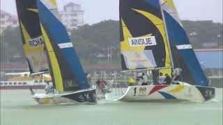 Ainslie again Richard world match racing tour [upl. by Negam741]