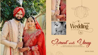 AVNEET amp VINAY Wedding Cine Highlight A Film By Mehta Studio [upl. by Denzil]