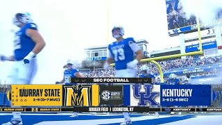 Kentucky vs Murray State Football Highlights 11162024 [upl. by Darill]