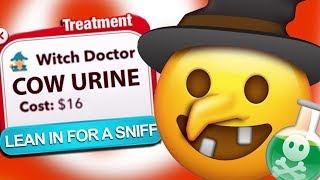 Cow Urine CURES MY DEPRESSION BitLife [upl. by Kincaid]