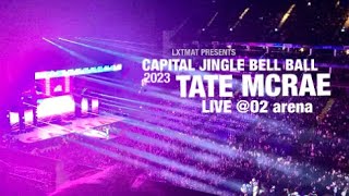 Capital Jingle Bell Ball  Tate McRae full performance Live [upl. by Ahsal]