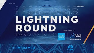 Lightning Round KKR is one of the best run companies in the world says Jim Cramer [upl. by Roos]