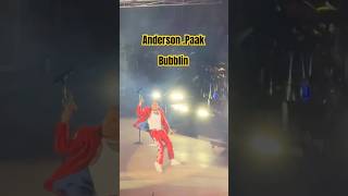 Anderson Paak hyped Bubblin Red Rocks andersonpaak concert livemusic [upl. by Giah168]