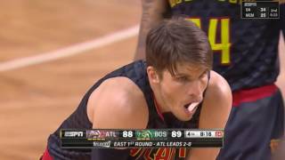 Kyle Korver Full Highlights Playoffs 2016 [upl. by Bellaude]