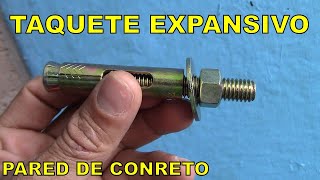 Taquete Expansivo Para Concreto Prueba de Resistencia [upl. by Nolie]