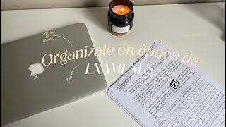 ORGANÍZATE EN ÉPOCA DE EXÁMENES  tips 📁⭐️  Irene Sáez [upl. by Townie]