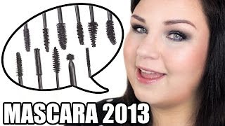 BESTE MASCARA Routine 2013 Wimperntusche Favoriten Empfehlung Tops Flops Drogerie High End MAC [upl. by Liddle476]