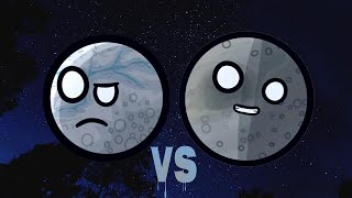 SolarBalls AMV  Enceladus VS Tethys  Physical Attributes [upl. by Er]