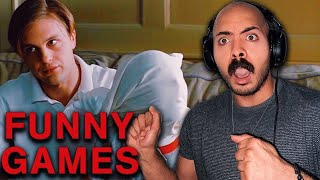 First Time Watching FUNNY GAMES REACTION [upl. by Kilah]