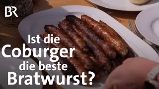 Fränkische Spezialität Coburger Bratwurst selbst gemacht  Zwischen Spessart und Karwendel  BR [upl. by Krissie]