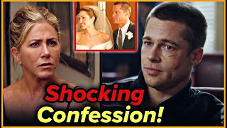 Brad Pitt Misses Jennifer Aniston His Shocking Confessionbradpitt [upl. by Tandy]