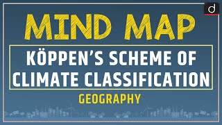 Köppen’s Scheme of Climate Classification  MIND MAP  Drishti IAS English [upl. by Kela458]