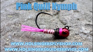 Pink Quill Nymph Holsingers Fly Shop Episode 506 [upl. by Javier]