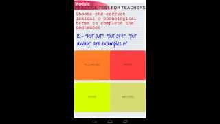 MIT AppInventor Quiz  TKT Teaching Knowledge Test  App for TESL TEFL [upl. by Domel]