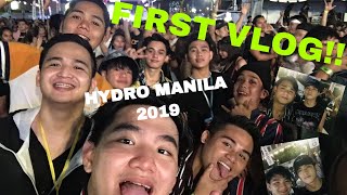 FIRST VLOG HYDRO MANILA 2019 w TIKTOK INFLUENCER [upl. by Ettennyl]