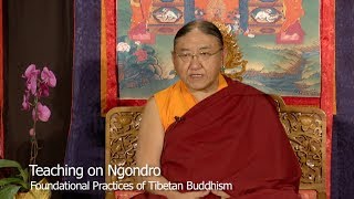 Teaching on Ngondro by HH Sakya Trichen [upl. by Roch639]