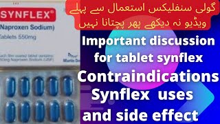 Synflex 550mg tablet Nuproxin Tablet use in urdu and Hindi all detaile [upl. by Oisinoid]